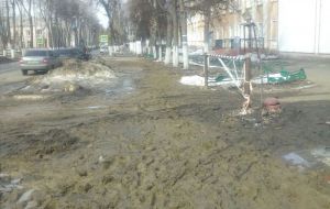 «Здесь живут по хардкору». Райцентр Пензенской области утопает в грязи. Фото