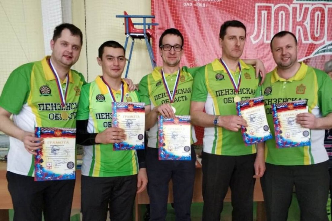 Пензенские дартсмены стали победителями чемпионата ПФО