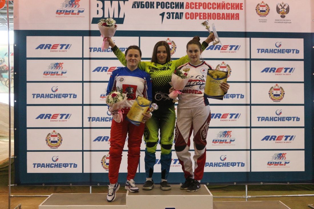 Пензячка одержала победу на первом этапе кубка России по велоспорту BMX