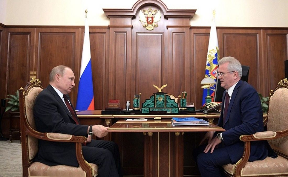 Иван Белозерцев рассказал Владимиру Путину о достижениях и проблемах Пензенской области