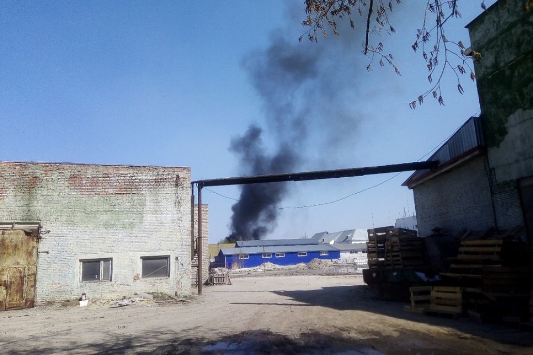 Пензенцев встревожил черный столб дыма на Шуисте
