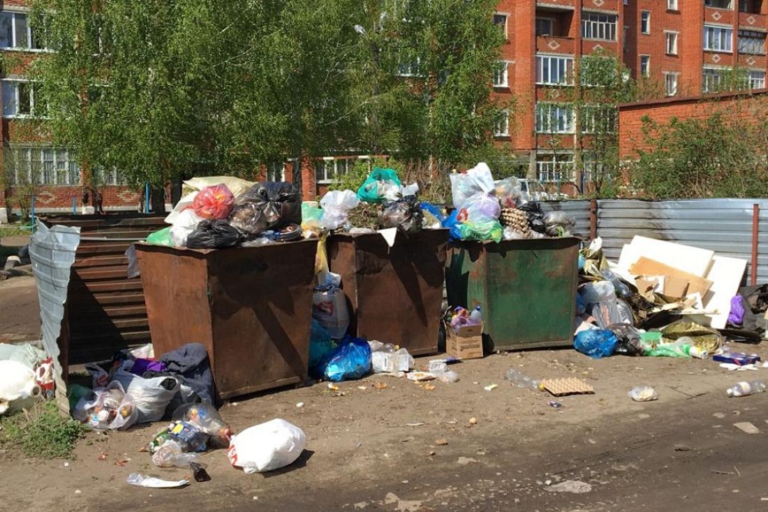 Город Сердобск Пензенской области утопает в мусоре