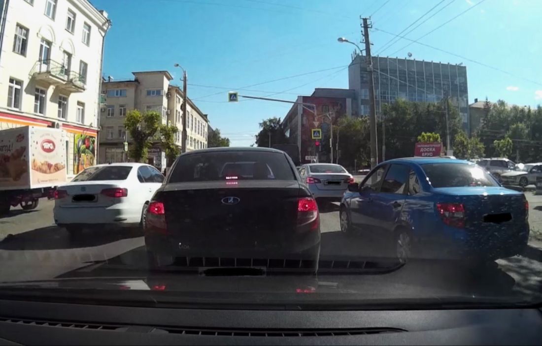 «Наглец». Поступок пензенского автохама попал на видео