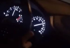 На Арбековском путепроводе в Пензе водитель разогнался до 180 километров в час. Видео