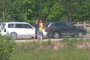 На проходной в закрытом городе Пензенской области две иномарки угодили в ДТП