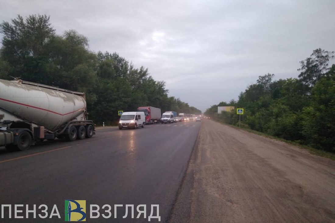 Движение на трассе М-5 «Урал» в районе села Чемодановка полностью восстановлено