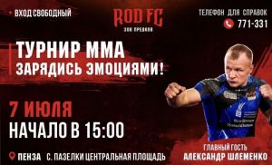 В Пазелках Пензенской области пройдет турнир по ММА «Зов Предков II» (18+)
