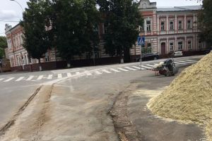 В пензенском райцентре после реконструкции дорога уменьшится вдвое