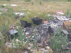 В Пензенской области обнаружена огромная несанкционированная свалка