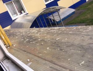 В городе Спутник жители выливают из окон суп