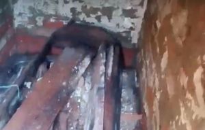 В Пензенской области при земляных работах найден склеп. Видео