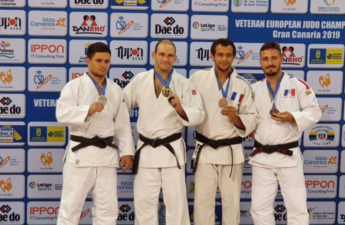 Дзюдоист из Пензы выиграл золото чемпионата Европы среди ветеранов