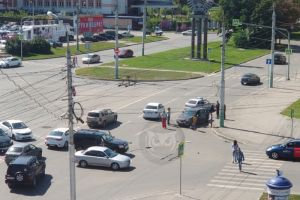 К месту ДТП в центре Пензы прибыла реанимация