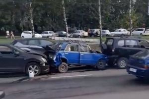Опубликован момент массовой аварии в пензенском Арбеково