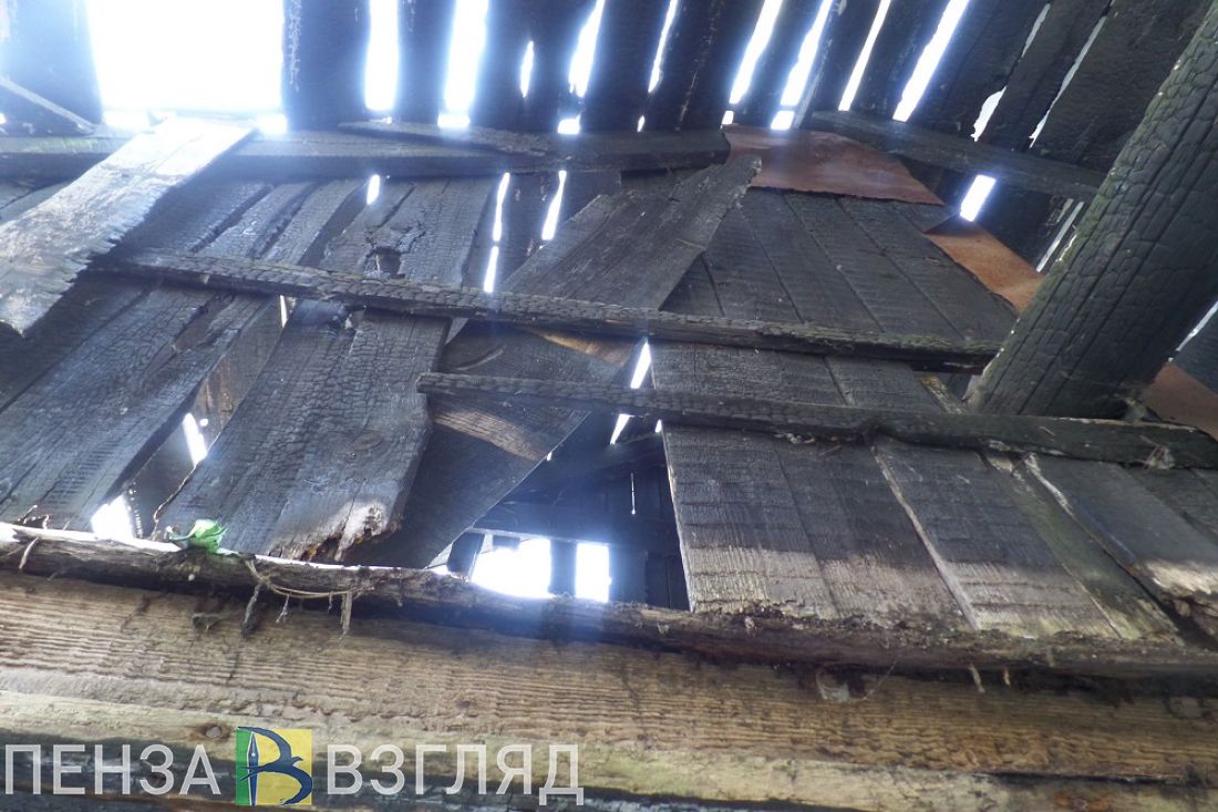 Ночью в Кузнецком районе Пензенской области сгорела баня