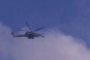 Жители Кузнецка не понимают, почему над их городом кружили вертолеты. Видео