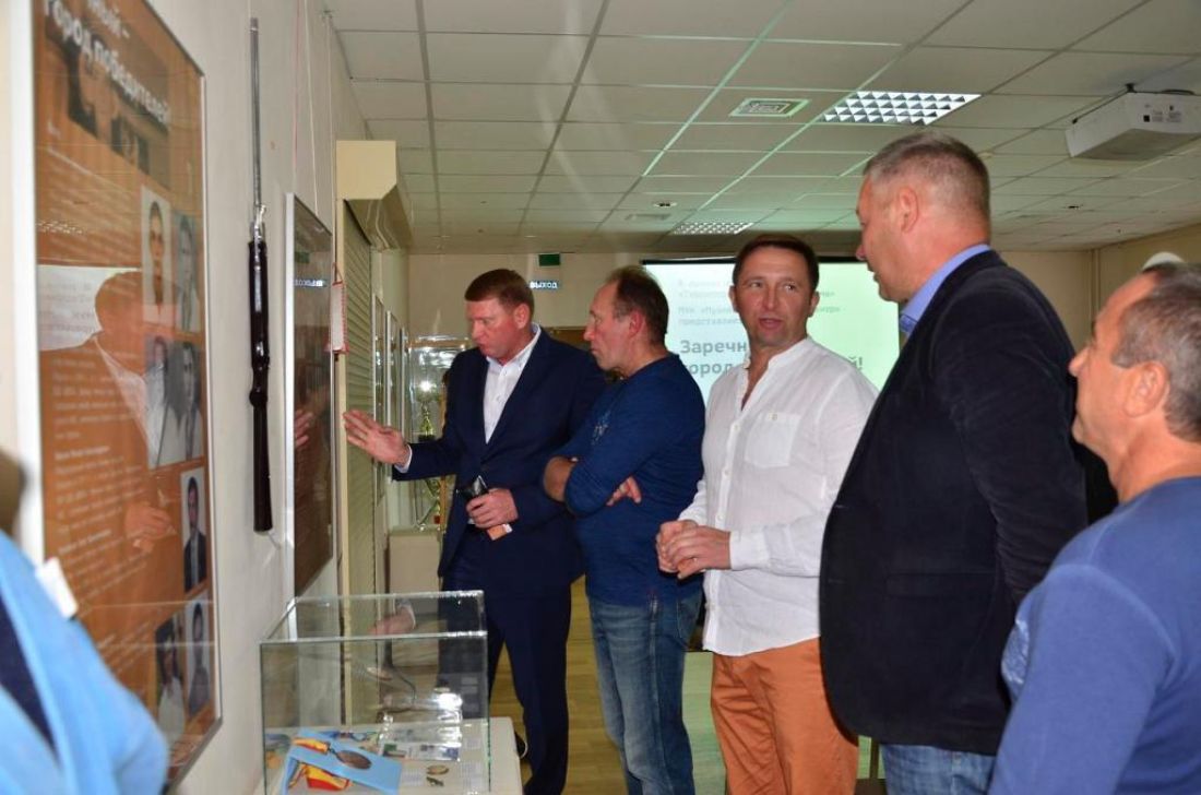 В Заречном открылась выставка по истории физкультурного движения