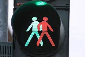 В пензенском районе Шуист работал противоречивый светофор. Фото