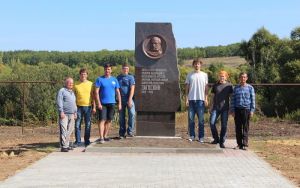 В Пензенском районе установлен памятник первопроходцу Лаврентию Загоскину