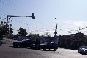 В центре Пензы случилось ДТП с тремя машинами