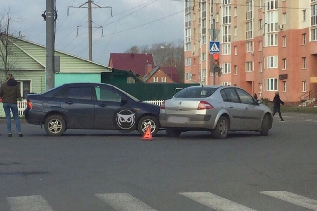 В пензенской Терновке две иномарки угодили в ДТП