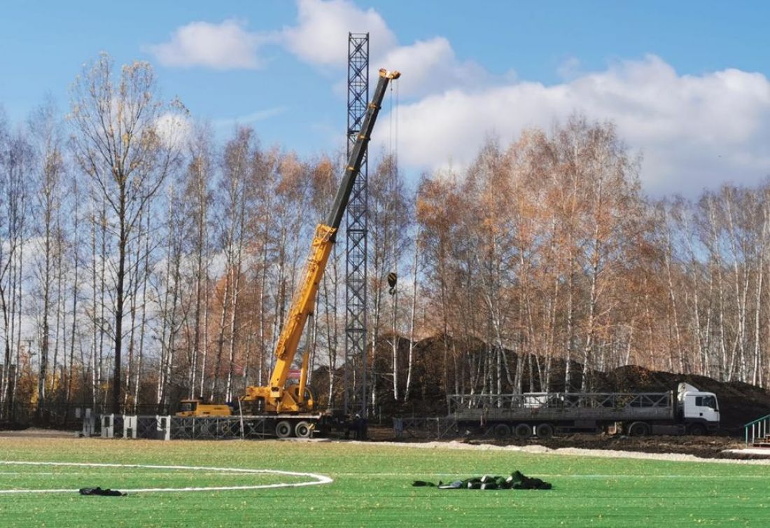 В Пензенской области реконструируют футбольный стадион