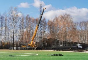 В Пензенской области реконструируют футбольный стадион