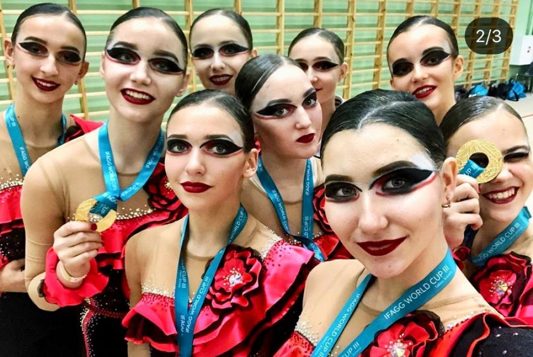Пензячка стала победительницей этапа Кубка Мира по эстетической гимнастике