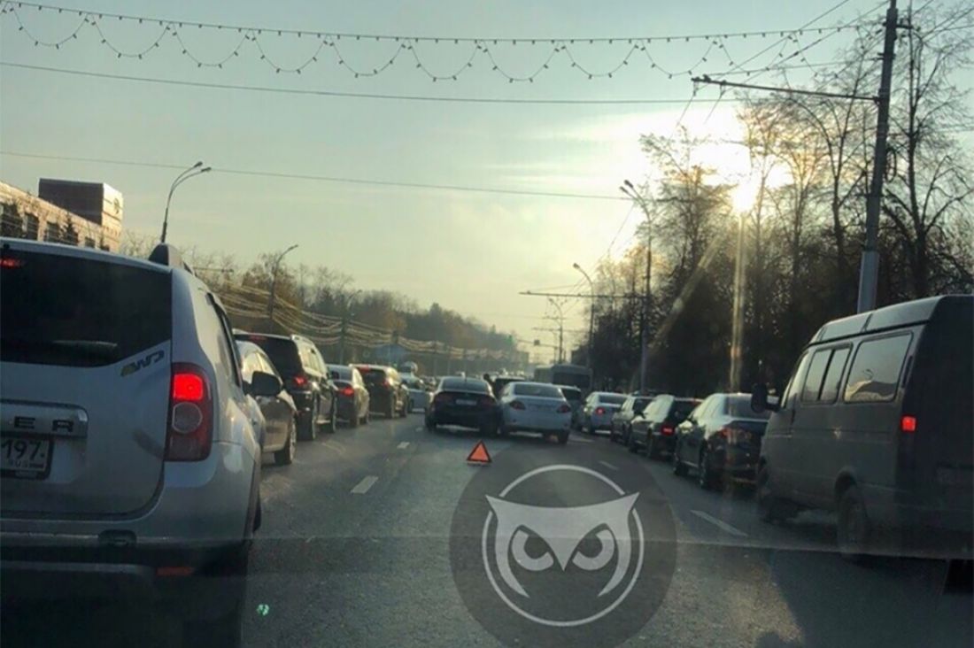 Пензенцы сообщают о серьезных пробках в разных районах города