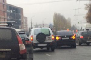 Движение транспорта в пензенском Арбеково затруднила авария