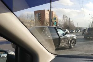 В Пензе возле больницы случилось ДТП