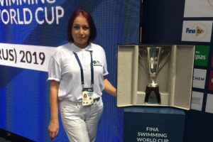 Пензячка судила выступления пловцов на Кубке мира