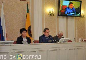 Бюджет Пензенской области приняли в первом чтении