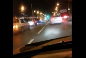 На видео попала странная авария на улице 8 Марта в Пензе
