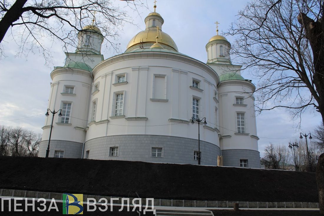 Как выглядит дорога к Спасскому собору в Пензе? Фото