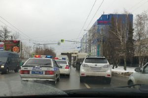 «Сбили человека». Пензенец сообщил о затруднении движения из-за ДТП
