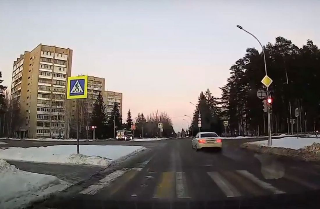 «Это лось был?» Поведению водителя в городе под Пензой удивились в Сети. Видео