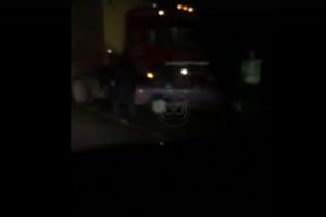 Возле Чемодановки столкнулись фура и легковушка. Видео