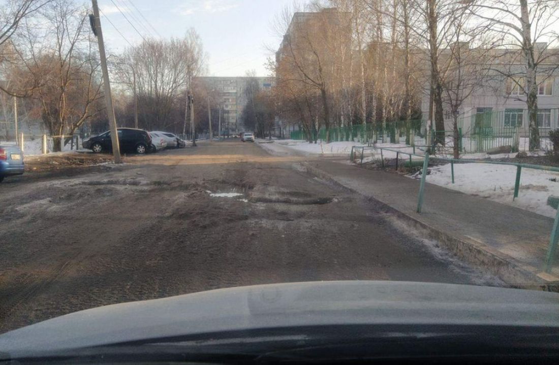 Пензенцы нашли в городе небезопасную и некачественную дорогу