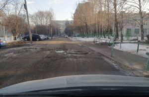 Пензенцы нашли в городе небезопасную и некачественную дорогу