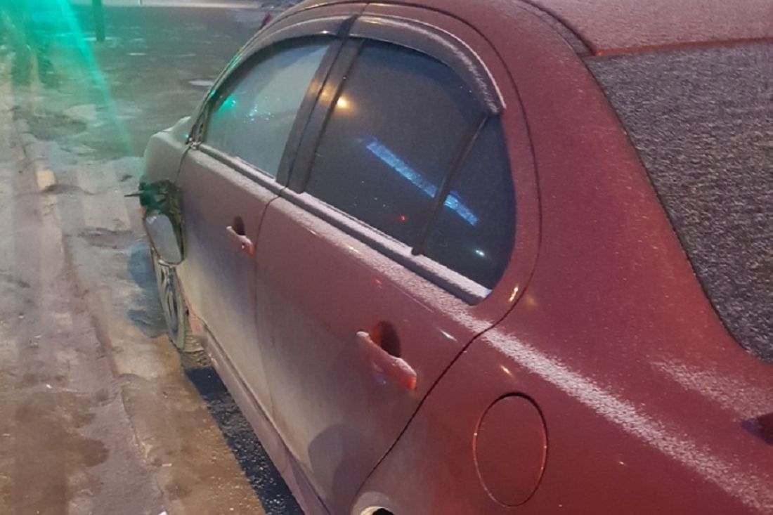 Пензенскому автомобилисту ночью изуродовали машину