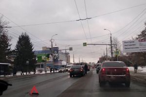 ДТП на улице Суворова в Пензе «затормозило» движение авто