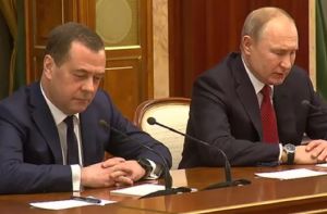 Владимир Путин подписал Указ об отставке Правительства РФ