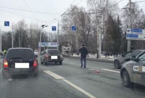 Пензенцы сообщают об утреннем ДТП возле проспекта Победы