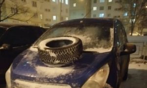 Пензячку, припарковавшую машину в чужом дворе, ждало возмездие