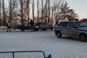 Две легковушки угодили в ДТП на улице Ленина в Сердобске