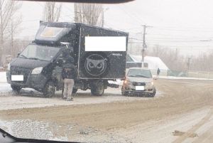 На Севере в Пензе иномарка врезалась в «ГАЗель»