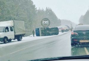 В Пензенской области произошла авария с двумя грузовиками
