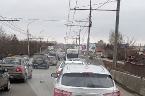 Пензенцы сообщают о пробке на улице Чаадаева