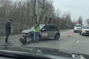 В Пензе возле детской железной дороги случилось ДТП